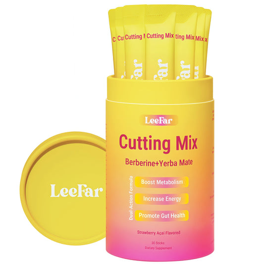 LeeFar Cutting Mix Drink Mix | 30 Servings 2 Bottles Smart Shell